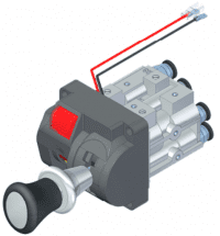 Comando pneumático Comando pneumático
